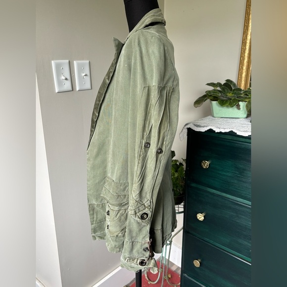 Greg Lauren Army Tent Tux Jacket - Size 2 Medium Made from Vintage Army Tents - Picture 3 of 13
